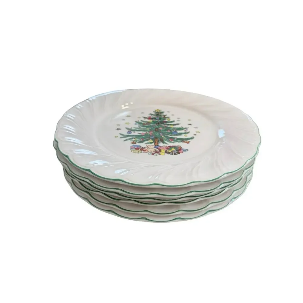 Nikko Happy Holidays Dinner Plates 10.5